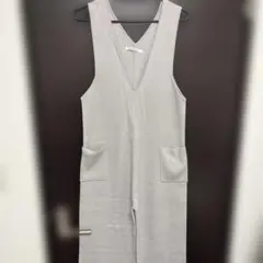 美品♡UNRELISH グレー Vネック サロペット