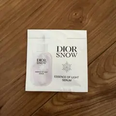 Diorスノーエッセンス オブライトセラム（薬用美容液）サンプル20包