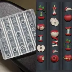 シリコンモールド　小さな林檎