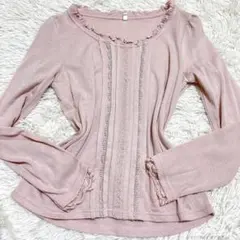 Y2K平成ギャル 姫ギャルレーストップスヴィンテージフェアリーグランジピンク