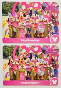 ミニーのファンダーランド　コレクションカード　ミッキーフレンズ　パルパル－ザ