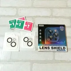 iPhone15 カメラ用 フィルム レンズシールド 2枚入り