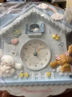［Sanrio］シナモロール振り子時計 壁掛け時計
