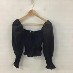 4.3◎M203P◎ザラ◎ブラウス◎オフショルダー◎ブラック◎長袖