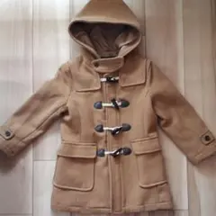 コムサイズム　120 ダッフルコート ブラウン