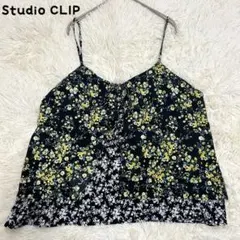 Studio CLIP レイヤード風キャミソールブラウス　小花柄　Mのサムネイル