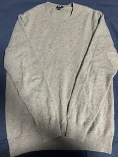 UNIQLO ユニクロ カシミヤ100% クルーネック ニット L