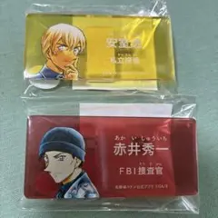 名探偵コナン 純黒の悪夢 アクリルスタンド アクキー バッジ 赤井 安室 
