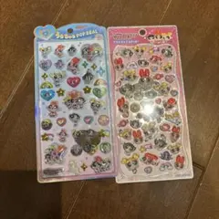 パワパフ★うるちゅる★プチドロップステッカー★2枚セット★新品★正規品