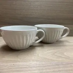 美濃焼 オシャレ スープカップ 2個セット①のサムネイル
