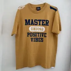 MSGD MASTER GROUND Tシャツ メンズ マスタード