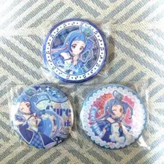 キミとアイドルプリキュア BIGホログラム缶バッジ キュアウインク