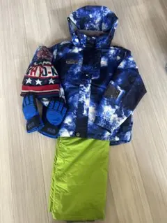 ハル様専用 子ども用 スキーウェア セット (宇宙柄)130㎝