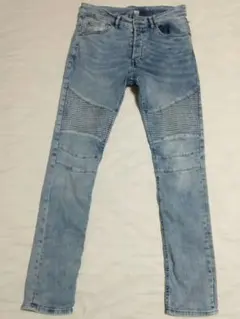 ポ*ン様 Ｈ＆Ｍ　スキニーデニム ライトブルー