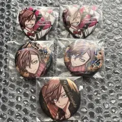 桃源暗鬼 マズル ホログラム缶バッジ メタリック　バニー　花魁坂京夜　セット