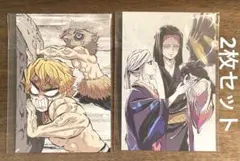 鬼滅の刃⭐︎善逸⭐︎伊之助⭐︎お館様⭐︎全集中展⭐︎幕間画ポストカード