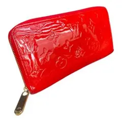 美品ルイヴィトン ジッピーウォレット ヴェルニ エナメル モノグラム 長財布