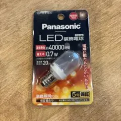 Panasonic LED装飾電球 LDT1LE12Cのサムネイル