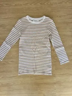 Mila Owen 長袖ストライプTシャツ