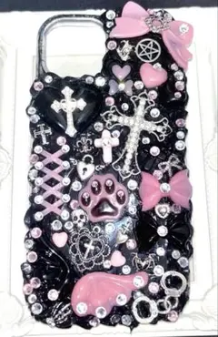 iPhone15♥デコスマホケース