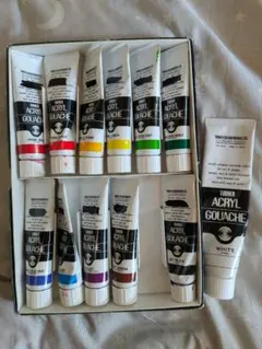 TURNER ACRYL GOUACHE 12色セット アクリル絵の具