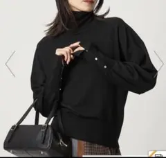 新品未使用 グリーンレーベルリラクシング エブリィ ニット タートルネック