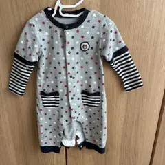 《最終値下げ》星柄ロンパース カバーオール【サイズ90】
