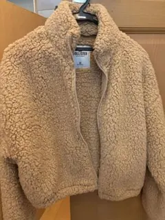 HOLLISTER ボアジャケット XS ベージュ