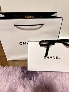 CHANEL シャネル 空箱＆ショッパーセット リボン付き ギフト用