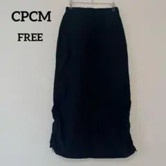 CPCM♡シーピーシーエム　ロング　スカート　ブラック【FREE】cd507のサムネイル