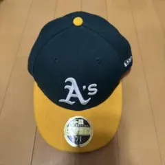 New Era 59FIFTY A's キャップ 7 3/8