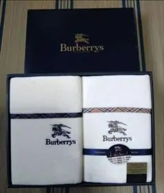 未使用　Burberrys コットンボアシーツ2枚組 シングル　西川　日本製