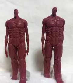 地ならしフィギュア 進撃の巨人 地ならし3体セット リペイント 一番くじ 進撃の巨人