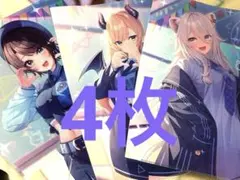 ホロライブ　大空スバル　癒月ちょこクリアファイル　ローソン限定　獅白ぼたん