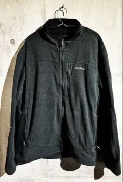 L.L.Bean POLARTEC フリース ジャケット 黒 アウトドア 古着