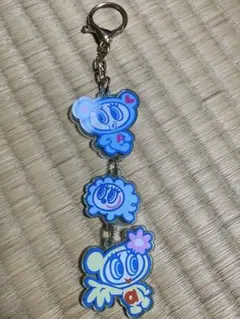 エンジェルブルーナカムラくん　ガチャガチャ　3チャームアクリルキーホルダー