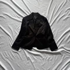 INED ブラック テーラードジャケット フォーマル きれいめ 卒業式 入学式