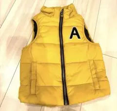 大特価‼️美品　h&m ダウンベスト ベスト　マスタードイエロー H&M