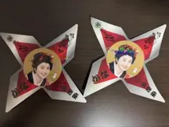 ももクロ　百田夏菜子 ステッカー 2枚セット 明治座