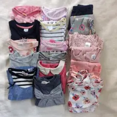 女の子 夏服 18点セット 70〜80cm