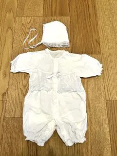 ベビードレス 2wayオール プチファミ 50 60 退院着 宮参り 即発送可☺︎