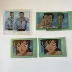 名探偵コナン　ぱしゃこれ クリア　箔押し　毛利小五郎　毛利蘭