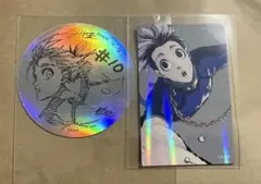 ブルーロック 我牙丸 ホログラムステッカー ホロカード 伊勢丹　2点セット