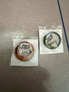 ヤマト運輸 ピンバッジ クロネコヤマト 札幌 福岡　非売品