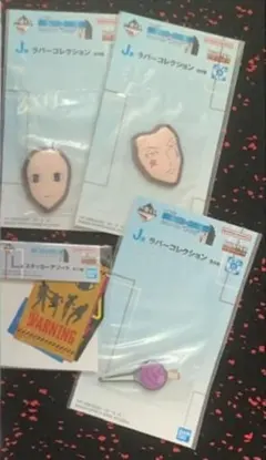 【新品最安値】HUNTER×HUNTER J賞ラバーコレクション＆L賞ステッカー