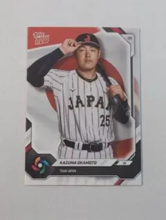 Topps Now 2026 WBC 岡本和真 ロゴパラレル 侍ジャパン - メルカリ