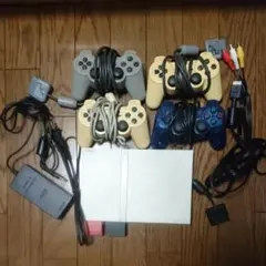 ☆レア☆生産終了品!!薄型PlayStation2セット