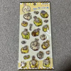 ちいかわ　ウォーターインシール　うさぎ