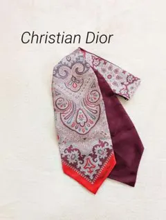 Christian Dior シルクスカーフ 動物柄 ミッツァ - メルカリ