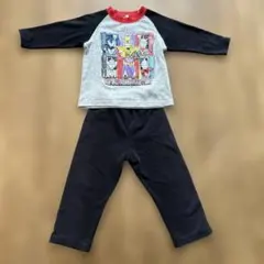 110センチ　ウルトラマン　ヒーローズ　パジャマ　シャギー裏起毛